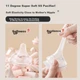 Пляшечка Pigeon PPSU Disney Natural Feel 330 мл з силіконовою соскою LL та знімними ручками, різнобарвна (Мінні Маус) (AA240) - зображення 4