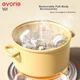 Бутылочка для кормления Evorie Tritan Wide Neck с ручкой 300 мл Серая (6 месяцев+) - изображение 9