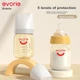 Бутылочка для кормления Evorie Baby с PPSU с широким горлом 160 мл серая (0-1 месяц+) - изображение 4