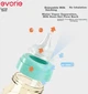 Бутылочка для кормления Evorie с широким горлышком PPSU 240 мл Зеленый - изображение 5