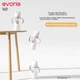 Бутылочка детская Evorie Tritan Wide Neck 300 мл серая (Adiri Tritan) - изображение 12
