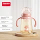 Бутылочка Potato Baby PPSU с трубочкой Gravity Ball 300 мл L Розовая - изображение 11