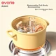 Пляшечка для годування Evorie з кулькою Gravity Ball 240 мл жовтогаряча - зображення 6