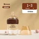 Пляшечка для годування Beingmate Anti-Colic антиколікова скляна з широкою шийкою 160 мл - зображення 4