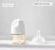 Бутылочка для кормления October Crystal Little Chubby Growth Stage PPSU 90 мл SS (SH3088-90) - изображение 4