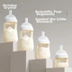 Бутылочка для кормления October Crystal Little Chubby Growth Stage PPSU 90 мл SS (SH3088-90) - изображение 8