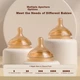 Пляшечка дитяча Beingmate Anti-Colic з широким горлом та соскою-трубочкою Gravity Ball для дітей старше одного року, чашка для відлучення від годування - зображення 7