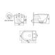 Унітаз підвісний Scorpio Ultra Quiet 490x365x325 мм, White, з сидінням Slim Duroplast/ Soft-close/ Quick relase QT14332380ASW Qtap - изображение 2