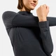 Реглан жіночий Odlo Seamless Performance Wool W L black 112301-15000 - изображение 6