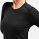 Реглан жіночий Odlo Merino 200 W L black 111601-15000 - изображение 6