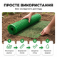 Пластиковая сетка AgroStar 2x20м ячейка 50x50мм для ограждения грядок сада дачи уф стабилизированное полотно - изображение 8