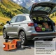 Автомобильный домкрат в кейсе BX-481 компрессор и фонарь грузоподъемность до 5000 кг 12v высота подъема 450 мм - изображение 3