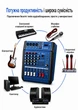 Аудио микшер 4 канала 2 Х 350 Вт микшерный пульт с усилителем USB Bluetooth 16 DSP-эффектов эквалайзер PMX402D - изображение 3