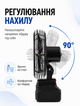 Вентилятор настольный аккумуляторный Megatop 8" 21V с двумя АКБ и функцией Powerbank - изображение 2