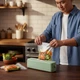 Аккумуляторный портативный вакууматор для продуктов и одежды с USB зарядкой, вакуумом 60 кПа, насадками и 5 пакетами - изображение 3