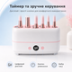 Прибор для сушки косметических кистей A-Plus на 12 отделений с дисплеем термоконтролем и таймером Белый - изображение 2