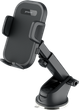 Автодержатель для телефона Proove Longway Plaid Suction Type Car Mount Black (484050001) - изображение 1