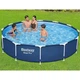 Каркасный бассейн Bestway 56681 круглый 366×76 см, 6503 л с фильтр-насосом - изображение 5