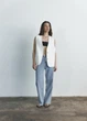 Жіночий жилет котоновий Mava Білий Onesize (VestCottWh_OS) - зображення 7