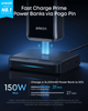 Мережевий зарядний пристрій Anker Charging Base for Anker Prime 150W, 2xUSB-C, 1xUSB-A, Pogo pin Black (A1903G11) - зображення 2