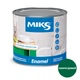 Емаль алкідна глянцева MIKS Color (Смарагдовий) 0,9 кг - зображення 1