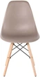Набір стільців AMF Aster RL Wood 83 x 46 x 52 см бежевий пластик (box-4) (555877) - зображення 2