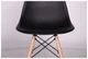 Набір стільців AMF Aster RL Wood 83 x 46 x 52 см чорний пластик (box-4) (555881) - зображення 7