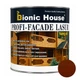 Фарба для дерева PROFI-FACADE LASUR tung oil 1л Шоколад - изображение 1