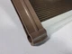 Навес козырек для двери, балкона из поликарбоната Metal-gum NowK80x120 120 х 80 см Коричневый - изображение 3