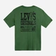 Футболка хлопковая мужская Levi`s 750053638 L Зеленая (1159864323) - изображение 6