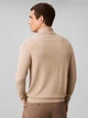 Гольф-водолазка мужская Calvin Klein 351039197 L Бежевая (1159864501) - изображение 2