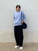 Джемпер мужской Uniqlo 766292437 XL Голубой (1159864449) - изображение 8