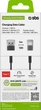 Kabel SBS USB Type A - USB Type-C 3 m Black (TECABLETC3MTK) - obraz 4