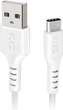 Kabel SBS USB Type A - USB Type-C 1.5 m White (TECABLEMICROC15W) - obraz 1