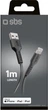 Кабель SBS USB Type A - Apple Lightning 1 м Black (TECABLEUSBIP589K) - зображення 2