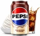 Упаковка безалкогольного газованого напою Pepsi Cream Soda Zero Sugar 0.33 l х 24 - изображение 2