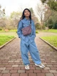 Сумка через плечо кросс-боди Uniqlo 41093887 Сиреневая (1159864408) - изображение 16