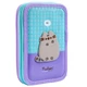 Школьный пенал книга с клапанами Yes двойной Pusheen Summer HP-01 533712 для девочек для первоклассницы и младшей школы - изображение 7