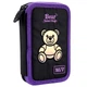 Школьный пенал книга с клапанами Yes двойной Bear Sweet HP-01 533710 для девочек для первоклассницы и младшей школы - изображение 3