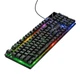 Игровая клавиатура HOCO GM701 проводная клавиатура с rgb подсветкой мембранная клавиатура компьютерная клавиатура - изображение 4