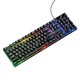 Игровая клавиатура HOCO GM701 проводная клавиатура с rgb подсветкой мембранная клавиатура компьютерная клавиатура - изображение 5