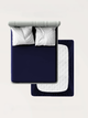 Простынь на резинкеGood-Dream Ranforce Lux Dark Blue 80х190 (GDRDBF080190) - изображение 1