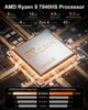 Міні-ПК GEEKOM A7 Ryzen 9 7940HS / RAM 32 / SSD 2TB / AMD Radeon 780M / 2 x HDMI / LAN / Wi-Fi 6 / Bluetooth 5.2 / Windows 11 / Сірий (102104173) - зображення 5
