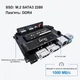 Мини ПК KUYIA GK MINI / Intel Celeron J4125 / RAM 8GB / SSD 128GB / 2 х HDMI / LAN / Wi-Fi 5 / Bluetooth 4.2 / Windows 11 / Черный (102126547) - Уценка - изображение 2