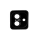 Защитное стекло на камеру iPhone 16 / iPhone 16 Plus Black (ЕС-2191I16BL) - изображение 2