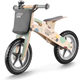 Беговел деревянный 12 дюймов для детей до 30 кг серый Ricokids KT3427 - изображение 4