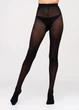 Колготки женские цветные Giulia SAMBA 40 2 Black-nero, матовые черные, без шортиков, средняя посадка - изображение 8
