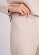 Женский комплект из ангоры Giulia SWAGGIT 5343/280 S, Beige, лонгслив и брюки, трикотажный, с узором, бежевый - изображение 4