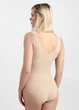 Жіноче коригуюче боді з мікрофібри Giulia BODY SLIP SHAPEWEAR XXL Beige-light nude - зображення 3