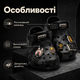 Крокси Crocs Bape чорні унісекс 37-38 на стопу 23 см гумові сабо з ремінцем, вентиляційними отворами та джибітсами - зображення 3